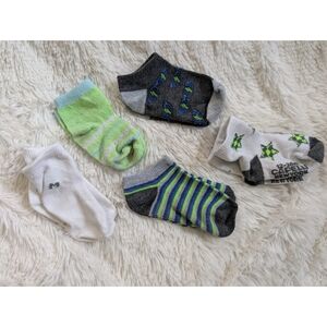 Colorful Patterned Infant Toddler Ankle Socks Size 12-24 Months
